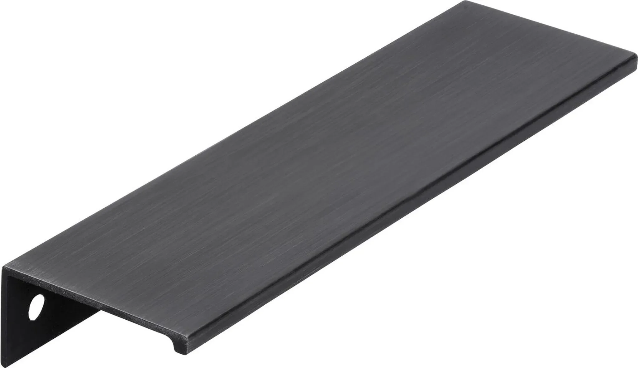 Griffleiste „Crevan“ – Lochabstand 128 mm, Aluminium, gebürstet matt