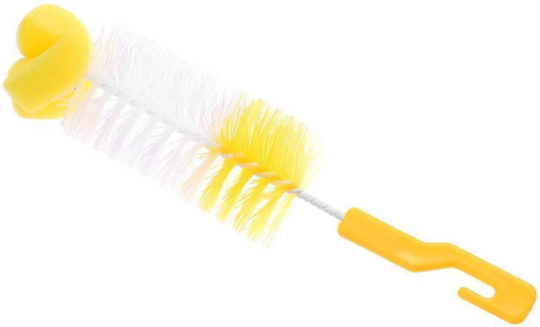 Flaschenbürste mit Schwamm – für Glas & Kunststoff