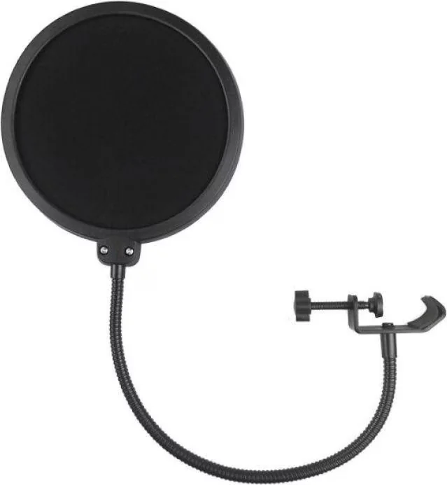 Novoxy NN POP 01 Mikrofon Pop Filter Popschutz für Studioaufnahme