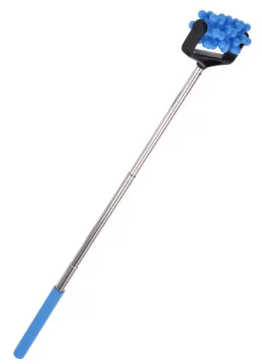 KOOPMAN Teleskop Rückenkratzer Massageroller 45 cm ausziehbar