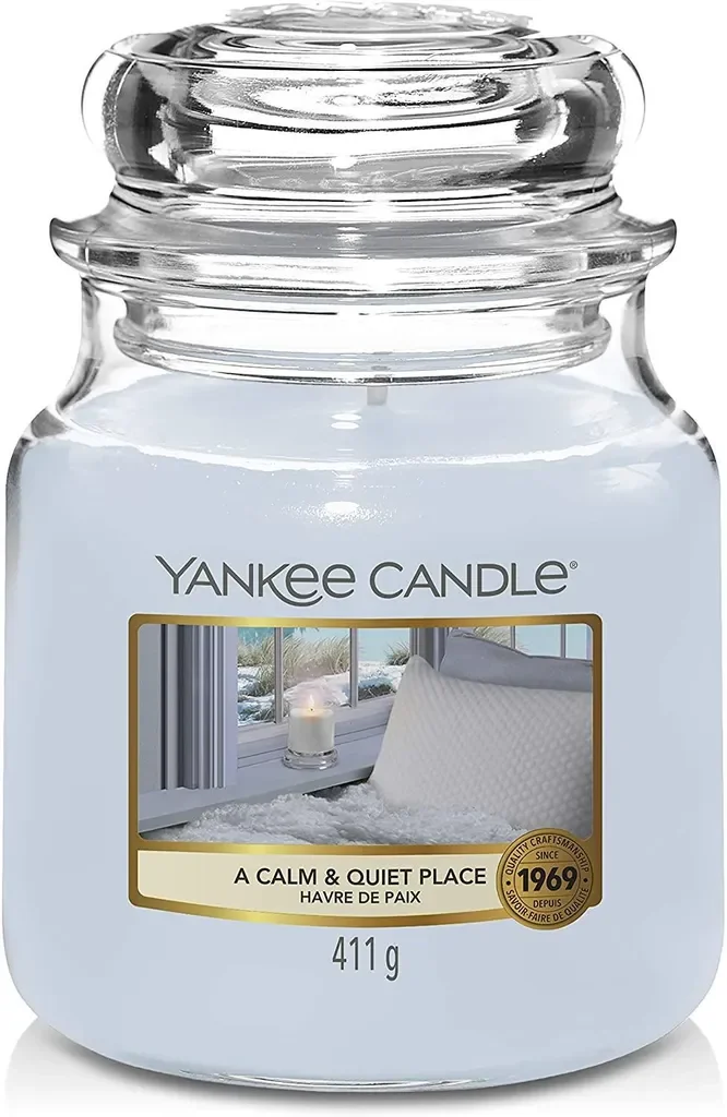Yankee Candle A Calm and Quiet Place Duftkerze Medium 411 g