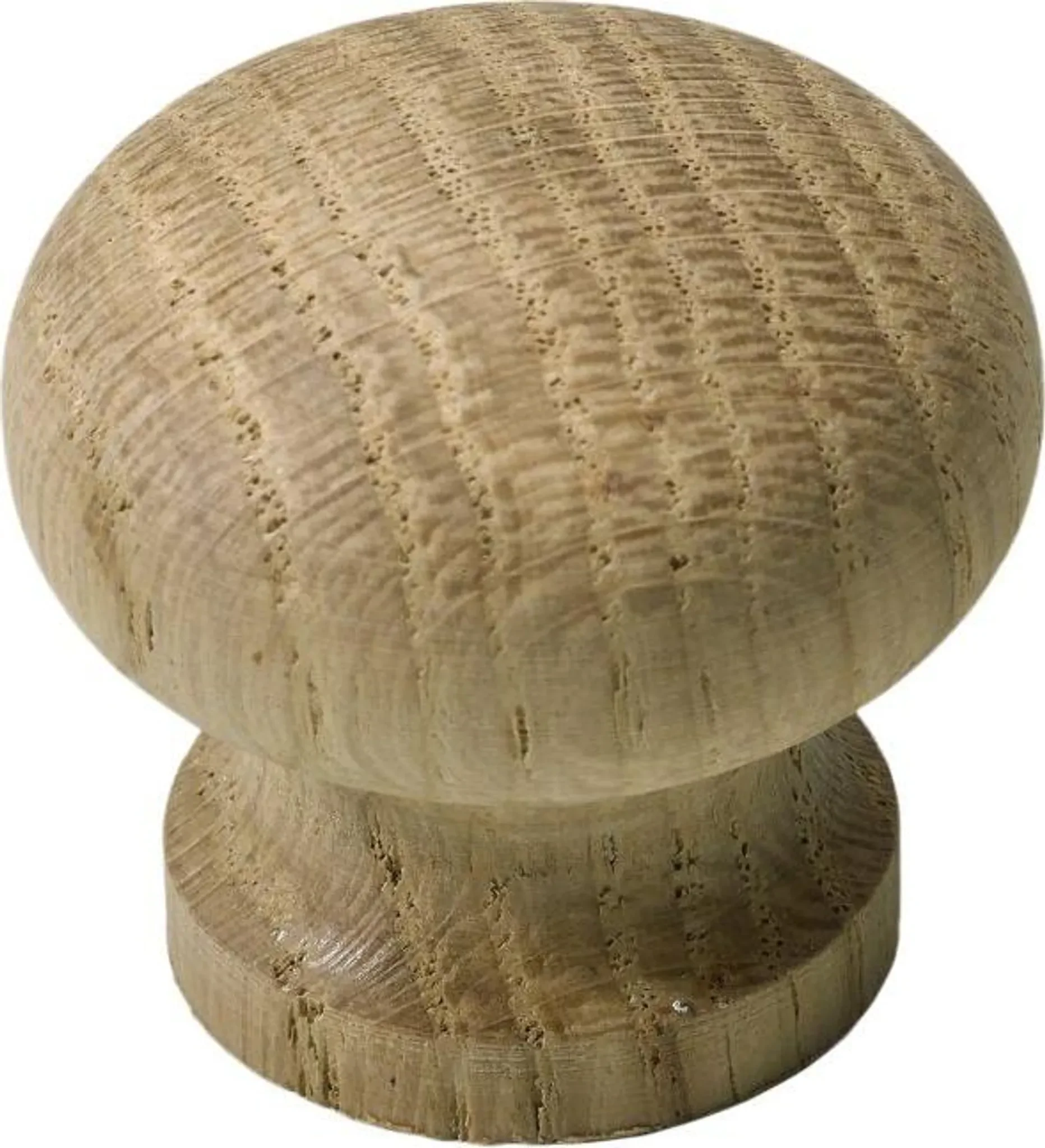 Möbelknopf Eiche roh Ø 40 mm