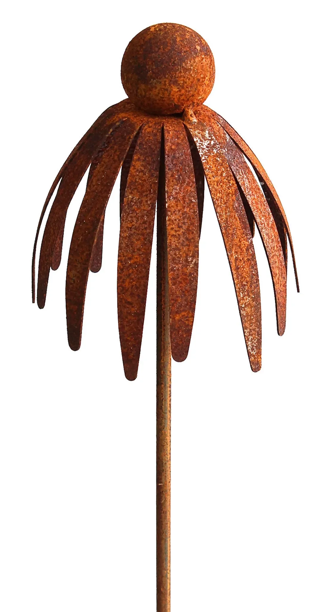 Rost Gartenstecker Sonnenhut – 78 cm