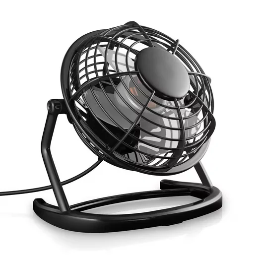CSL Mini USB Tischventilator leise energiesparend 360 Grad neigbar