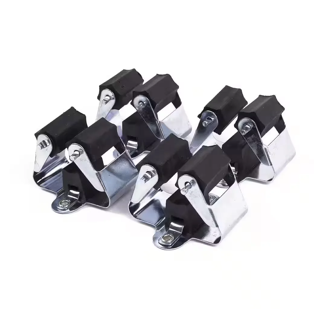 BENSON TOOLS 4x Werkzeughalter Gerätehalter mit Gummirädern Garten