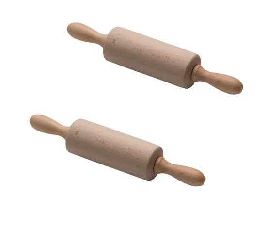 LARES Teigroller Set 8255, 2x Kinder Teigrolle zum Backen
