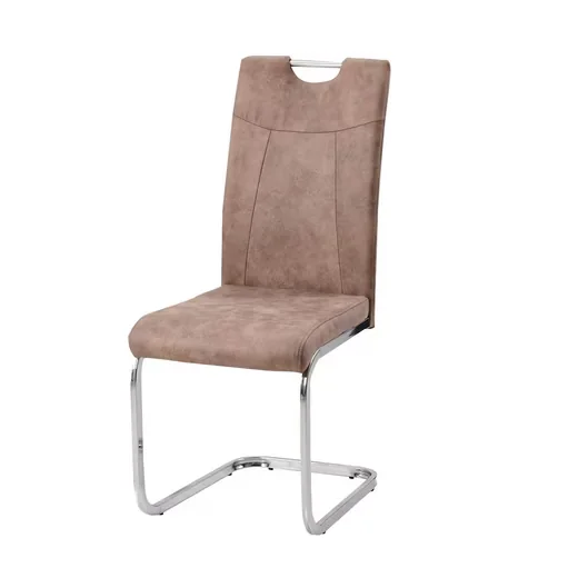 HTI-Living Freischwinger Schwingstuhl KellyC Braun Esszimmerstuhl