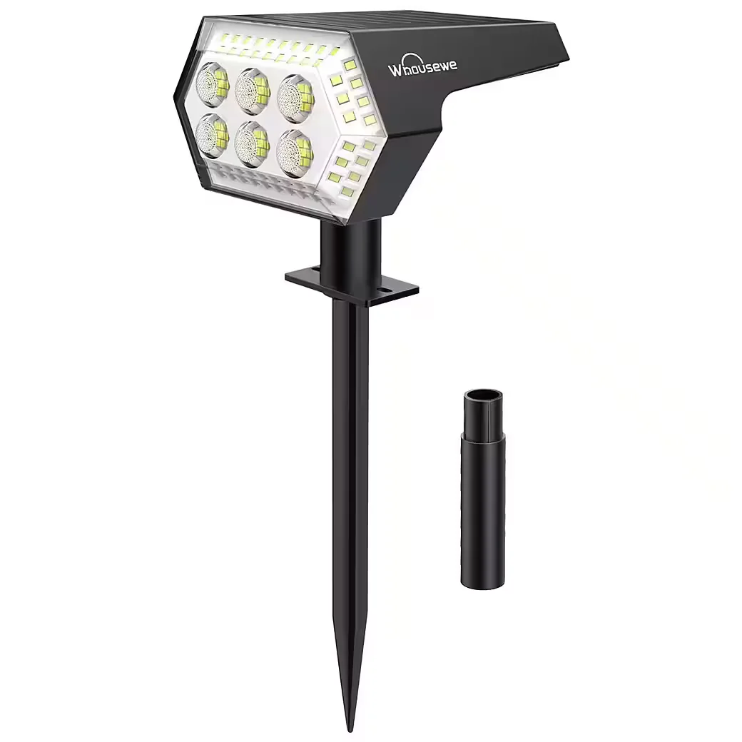 SOLARANDMORE Solarstrahler 108 LED IP65 wasserdicht Garten 1er-Pack