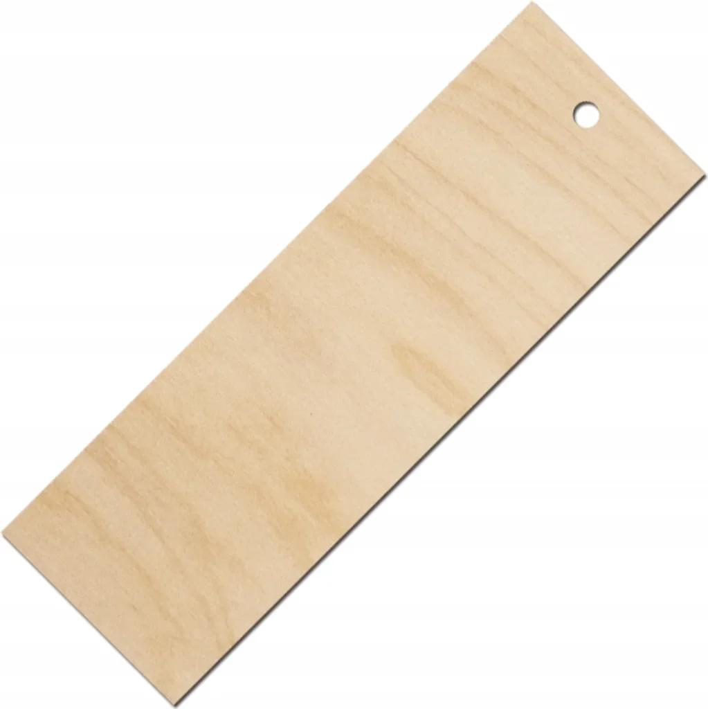 Loveart Lesezeichen aus Holz 15 x 5 cm Dekor