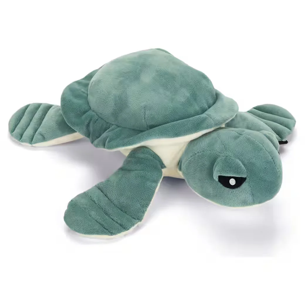 BEEZTEES Hundespielzeug Kuscheltier Plüschschildkröte Daley grün