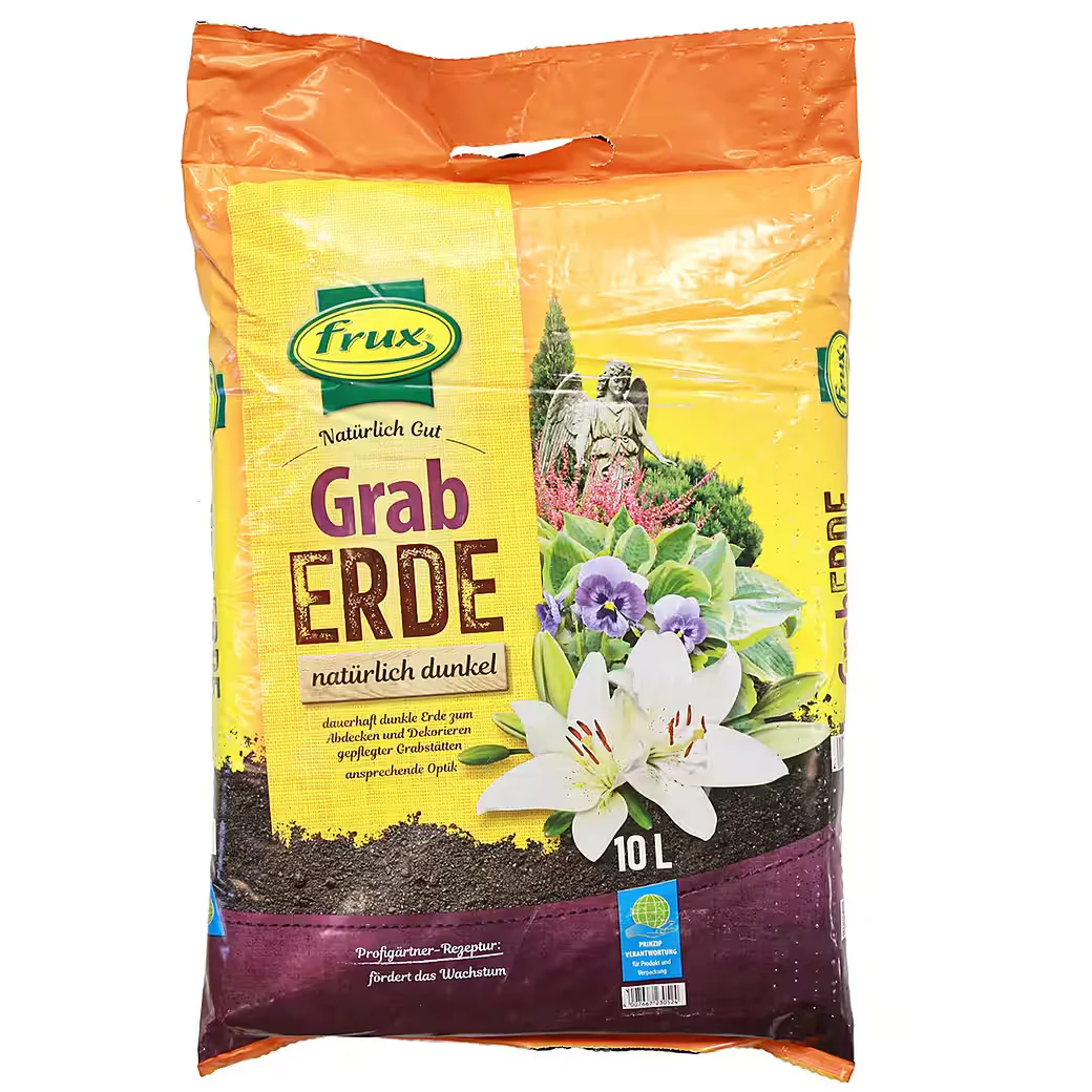 FRUX Blumenerde für Grabgestaltung und dekorative Gedenkstätten