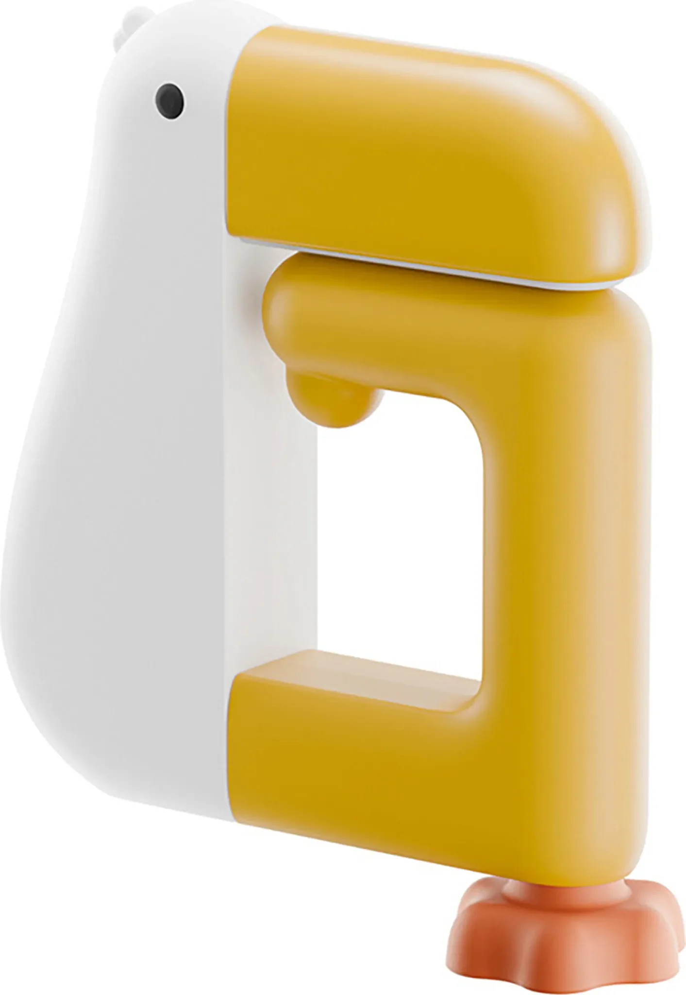 Faltbarer Tischhaken mit Cartoon-Ente – tragbarer Handtaschen- & Rucksackhaken