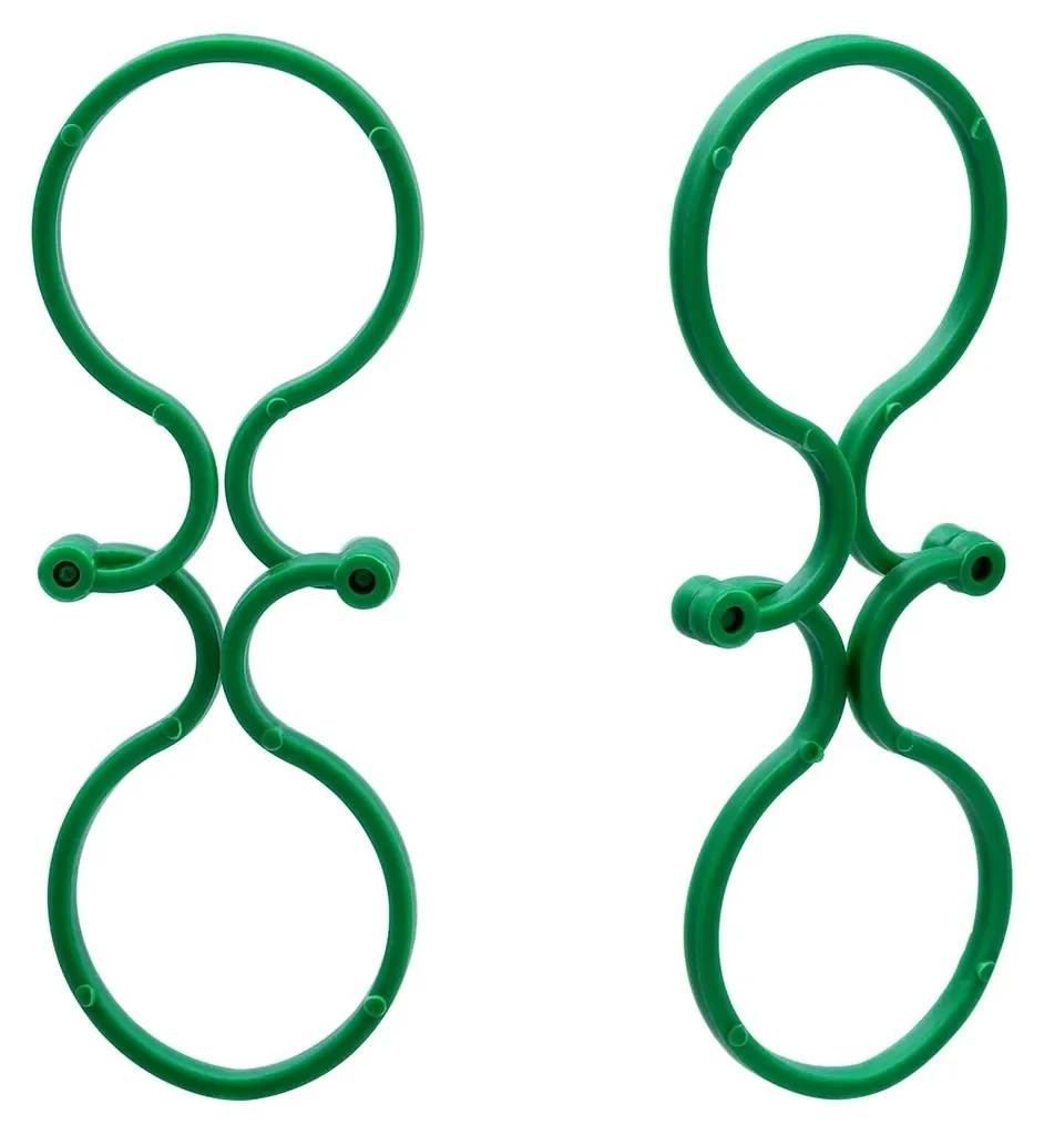 200 Stück Pflanzenclips Klammern für Stängel, Blumen, Ranken, Gemüse