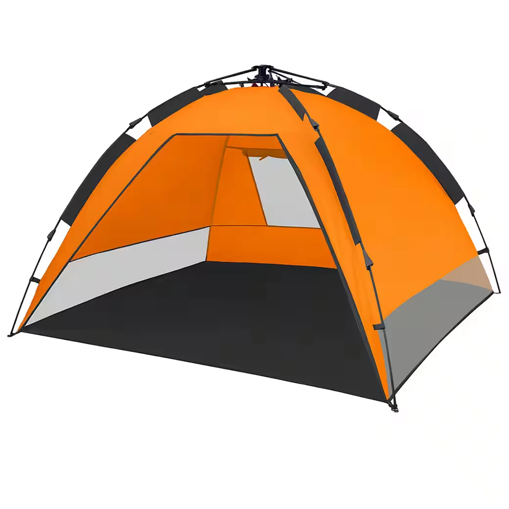 CAMPFEUER Strandmuschel Pop Up Wurfzelt UV50+ mit Tragetasche