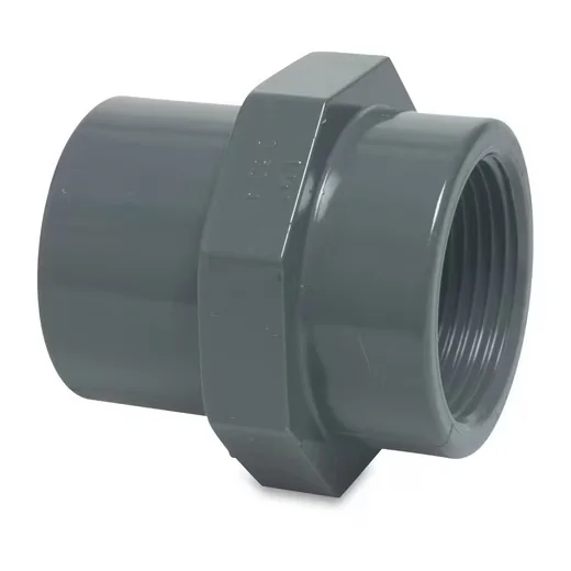 MEGA GROUP PVC-U Gewindefitting Klebemuffe auf Innengewinde 10 bar
