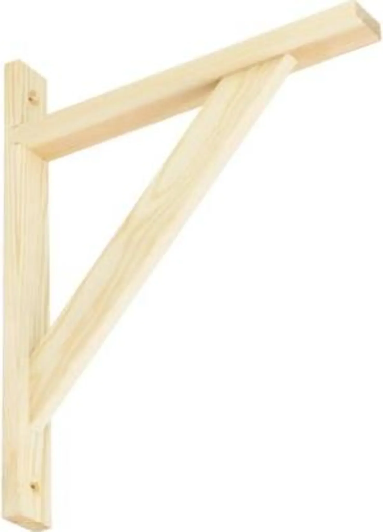 Regalhalter aus Holz – Wandkonsole 280 × 230 mm